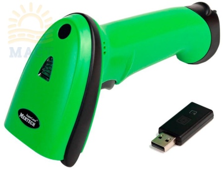 Сканеры штрих-кодов Сканер штрих-кода Mertech CL-2200 BLE Dongle P2D USB green - фото